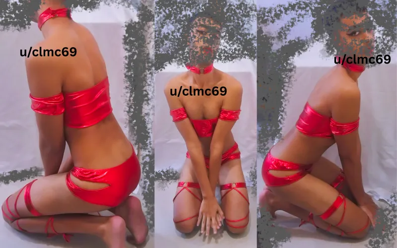 on my knees red and wet by clmc69