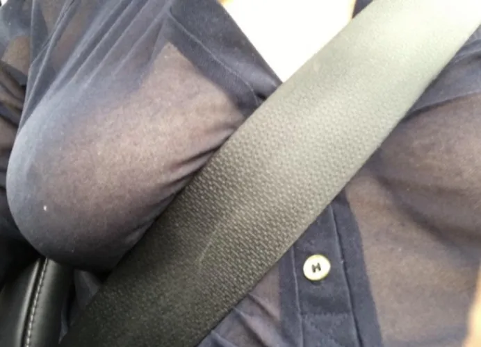 On my way to the store, be sure to wave if you see me:-) by Browneye-Milf68