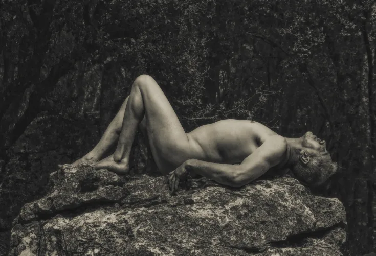 On the rock by Medaltan