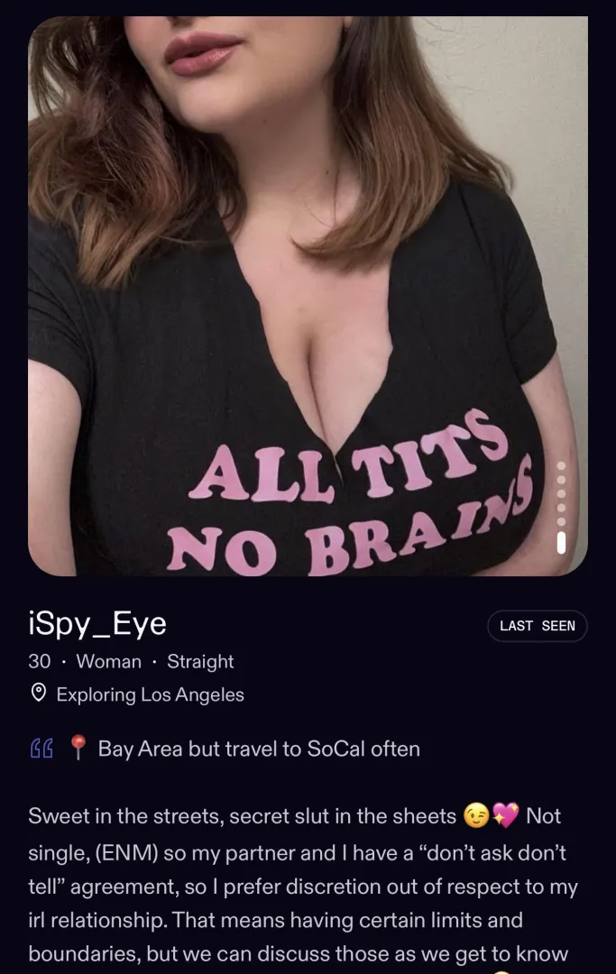 One from Feeld and damn- she’s a Reddit whore posted by Crtl_Alt_Delight