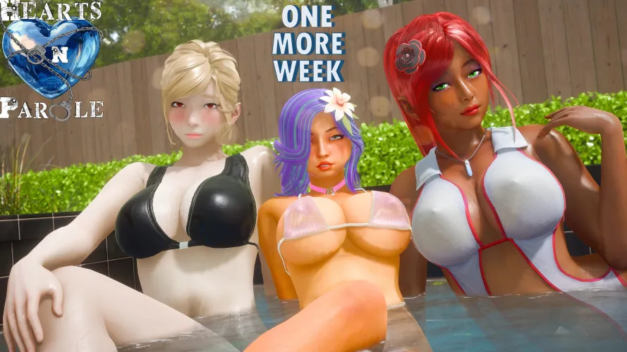 One more week to your Heart is on Parole by Magnum-Stories