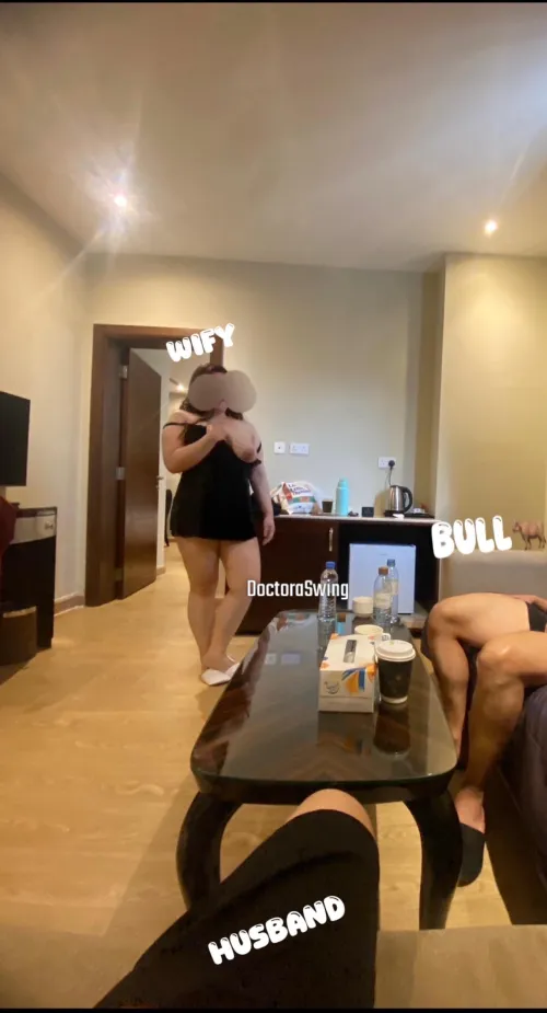 One of our escaped.. bonding with the bull and sensual play.. by Unique_Plantain_4136