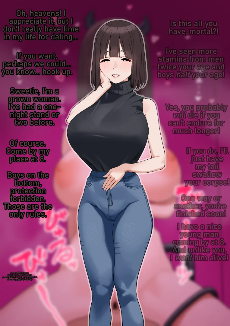 Onee-san's Secret Life [f4m] [secret succubus] [good for you, terrible for randos...] posted by Mama_Mega_