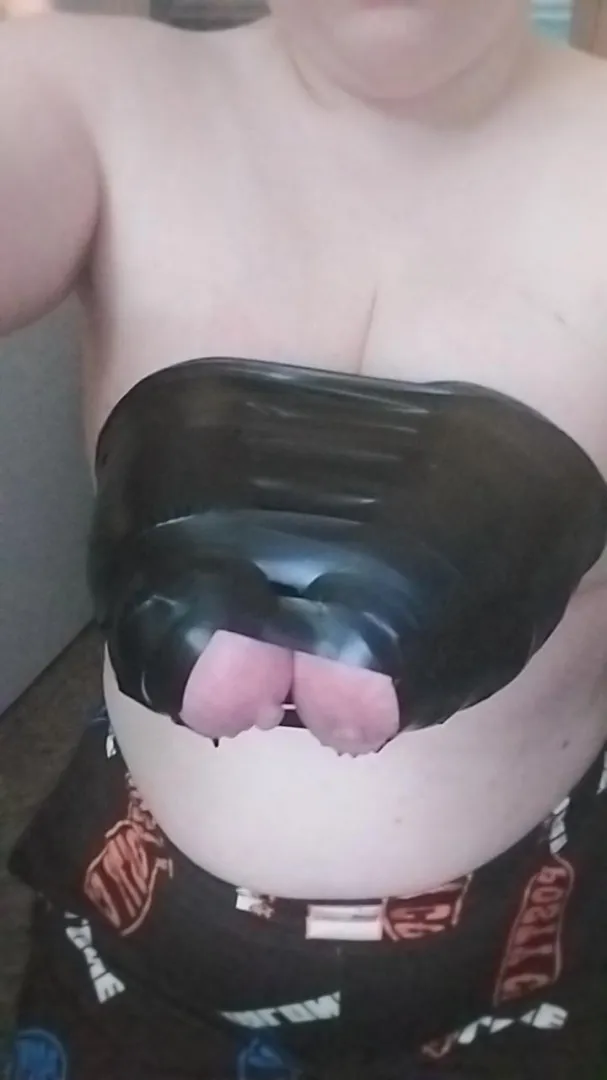 Only way you can even tell they're tits anymore is by the nipples poking out posted by stonerslut937