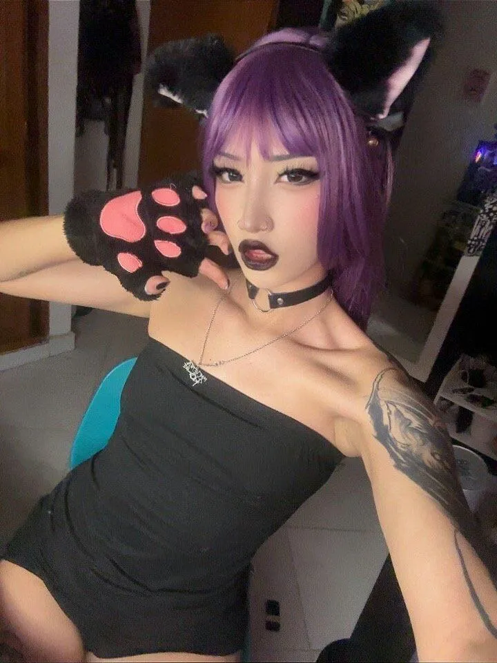 Oops~ clean-up needed! This tiny pet just coughed up a huge messy furball  posted by ElaraMason