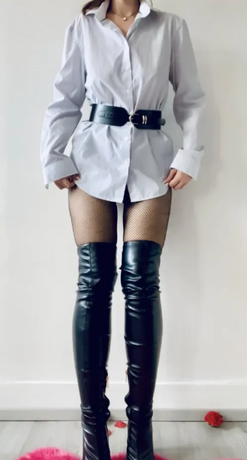 oops forgot my skirt boots by julietrosiecross