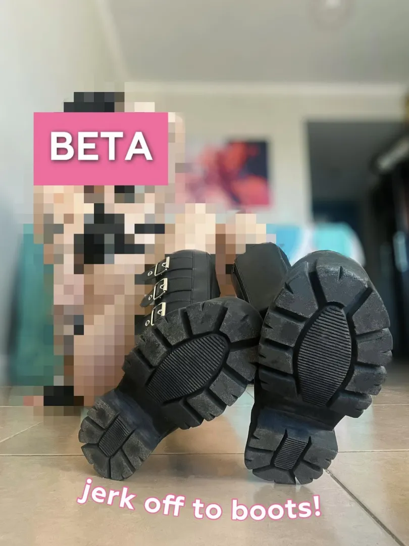 oops, got censored again! guess your mouth belongs on my boots only posted by pixelmelonpan