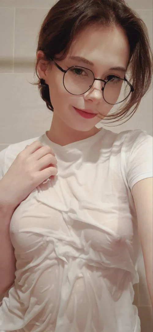 oops, i accidentally wet my shirt, should i dry it? by CtrlShiftUndress