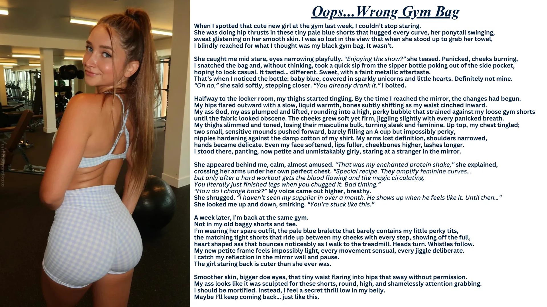 Oops... Wrong Gym Bag posted by missavantikaxo