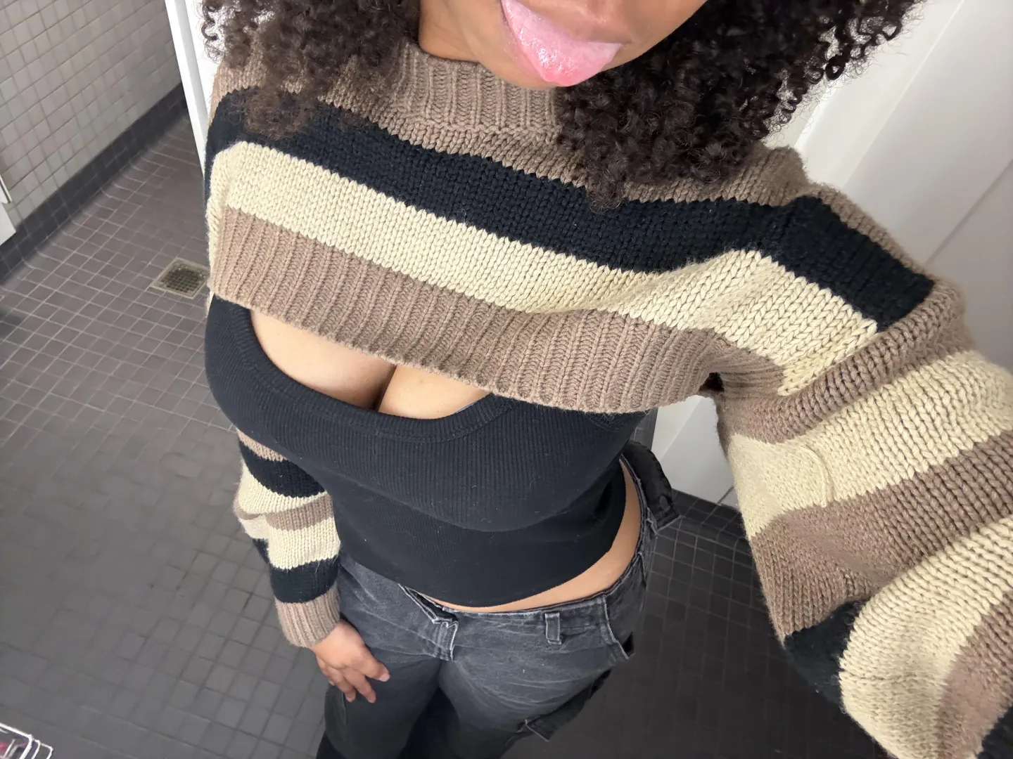 OOTD should I show cleavage more often? posted by Impossible-Froyo-920