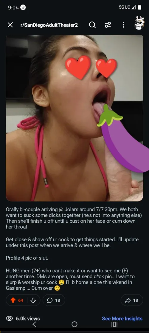 Orally bi-couple couple @ Jolars Re- Post/ Update by daddy_n-slut