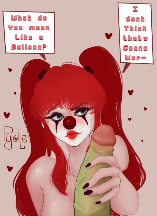 Orc x clown stuff for my girlfriend :3 by Milaaaaaaa_t