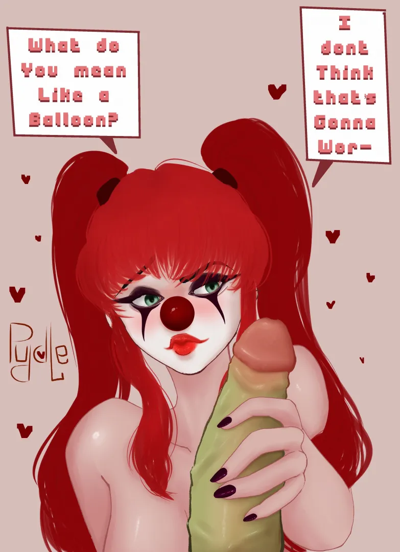 Orc x clown stuff for my girlfriend :3 posted by Milaaaaaaa_t