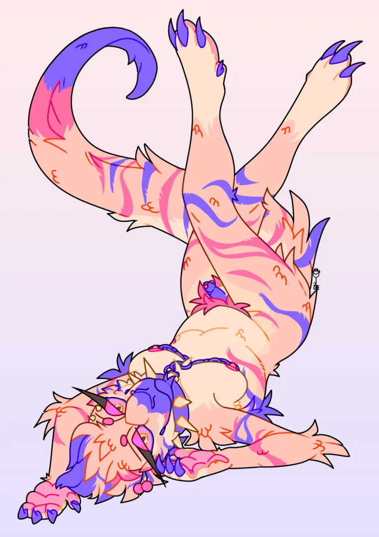 (original artist) [I] Jinx pinup  posted by Adept_Highlight4700