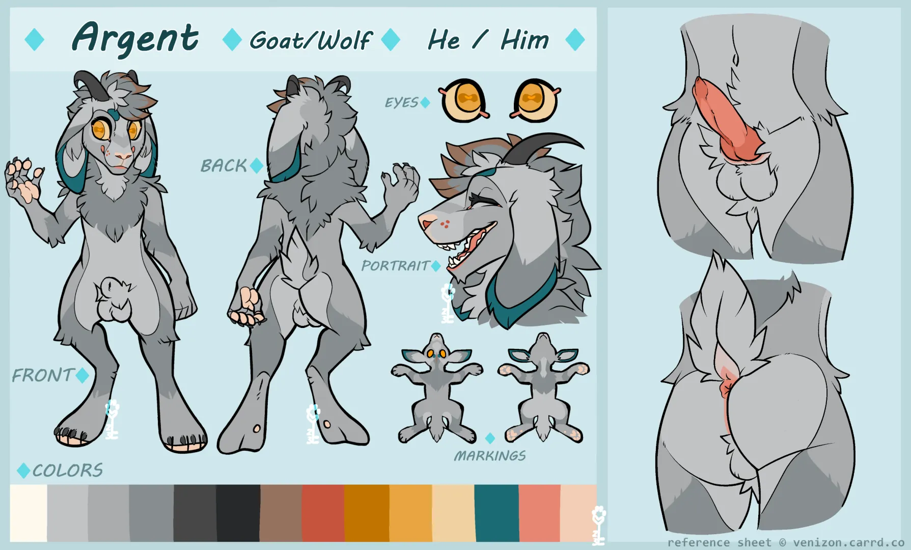 (original artist) [M] Argent reference  posted by Adept_Highlight4700