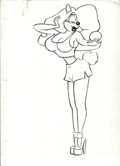 Original Concept Art of Tawna Bandicoot! Wish she kept the heels. [tawna] by CaptainFrio