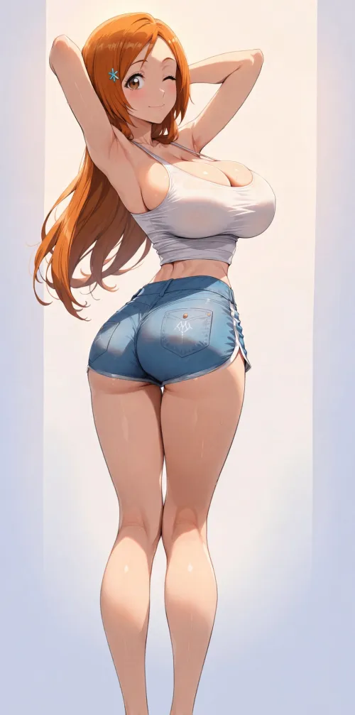 Orihime Inoue [Bleach] by WoolsonDaSheep