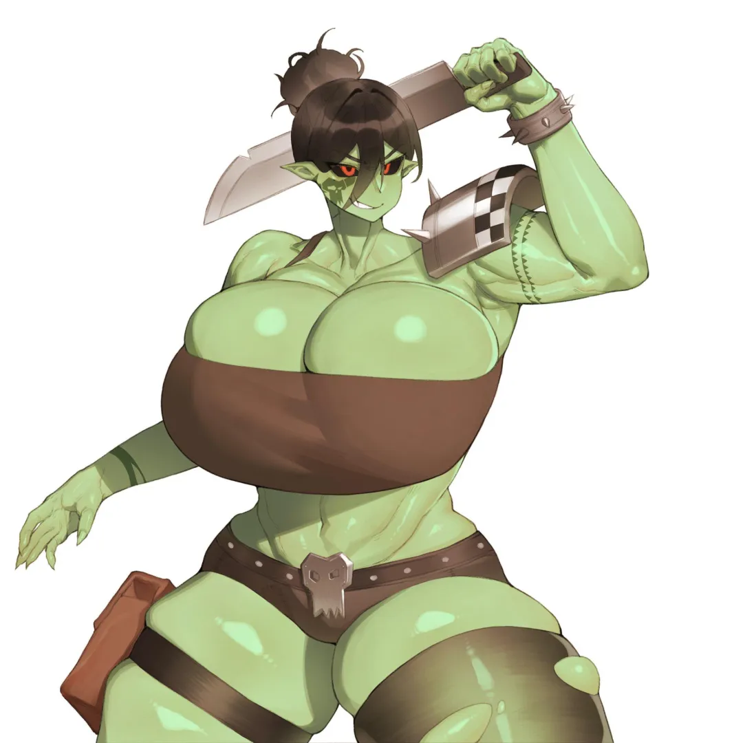Ork Gal by @nocti890 posted by ChaosMarine123