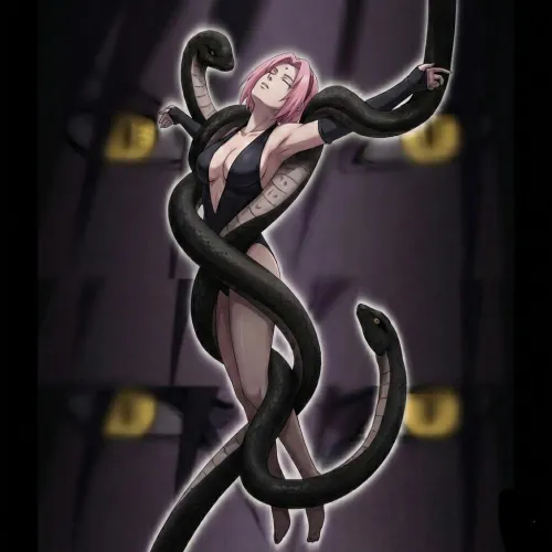 Orochimaru taking Sakura’s seductive body just. comment if you want more or a request by Ok-Cap1472