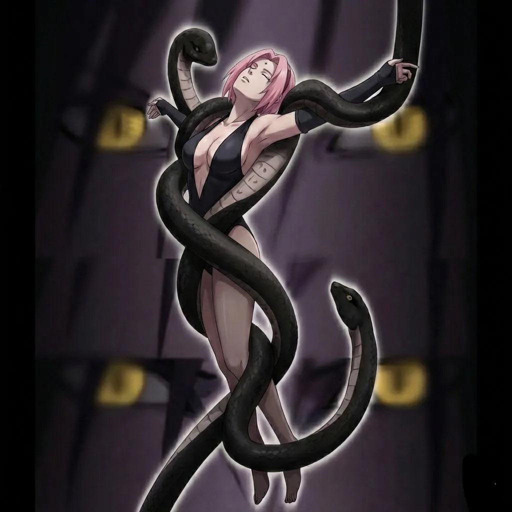 Orochimaru taking Sakura’s seductive body just. comment if you want more or a request posted by Ok-Cap1472