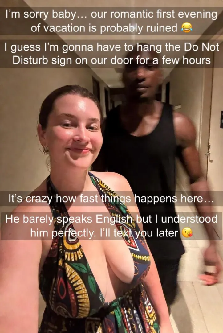 Our romantic first evening of vacation is probably ruined posted by textfantasy