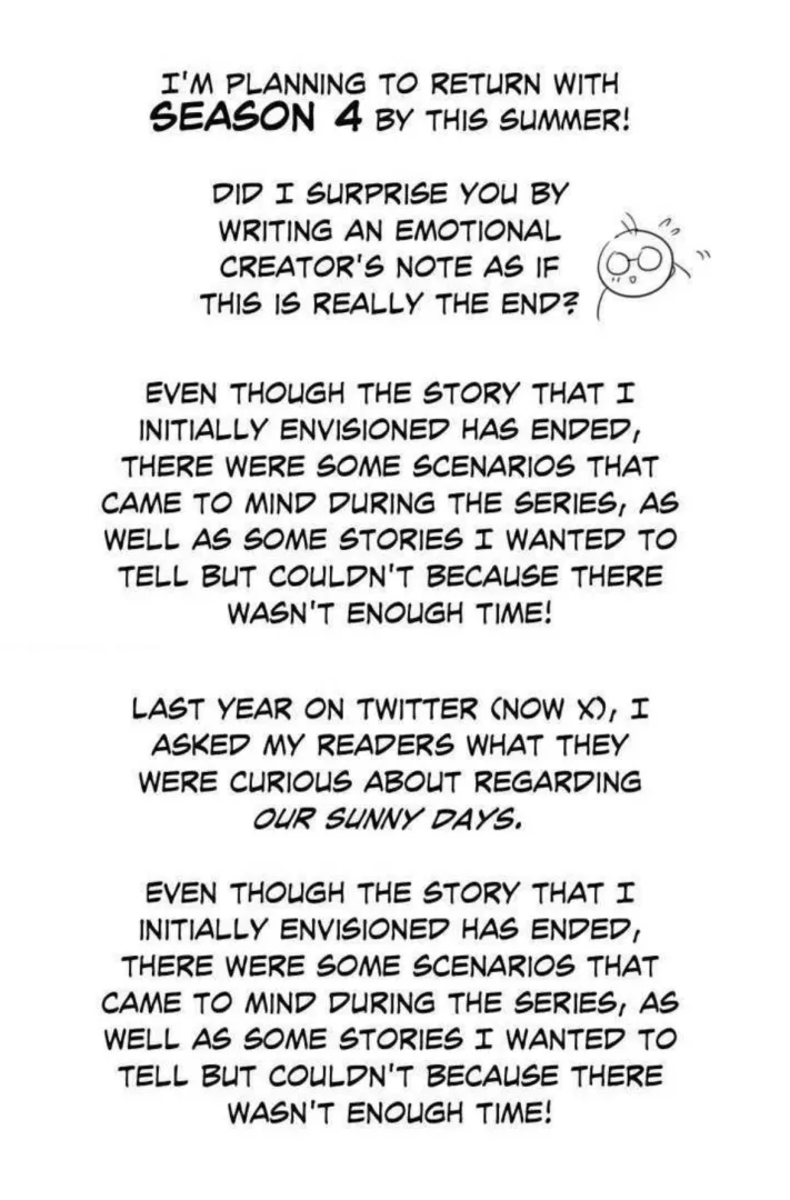 [Our Sunny Days] posted by tibsnouv