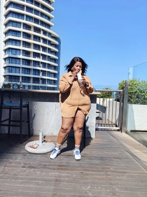 Out and About enjoying your hard earned money while you're at home sending me more!  by PresentationDue5536