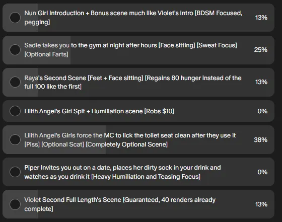 Overconfident Exorcist 1.04 Scene Poll Is out now :D [Game] [Poll] [1.03 Release Schedule as well, big update!!] posted by Mudbeu