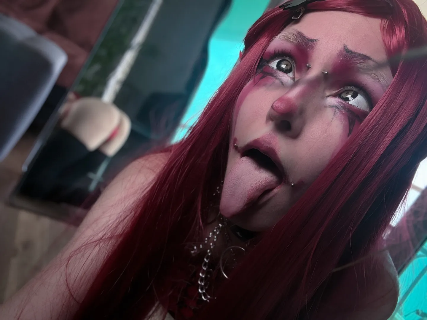 over-excited clown posted by kawaiiipunk