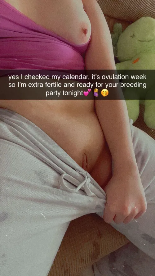ovulating week fell on my daddy’s big breeding party night, he couldn’t be any luckier  by throwawayf442200