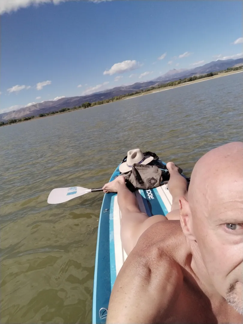 Paddle board season has begun!  posted by SexyBaldGuy28