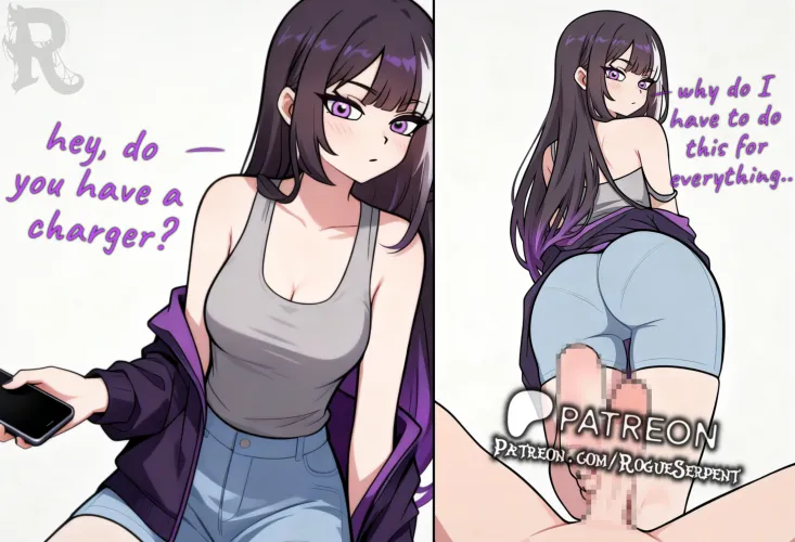 (Paige) *OC* FJ for trade (Censored Version) by Rogue_Serpent