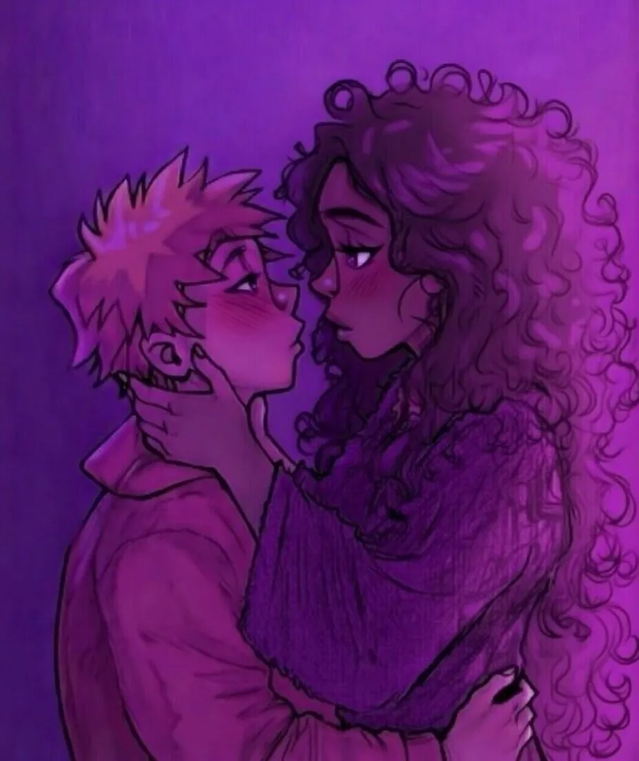 Pamela and Tim deeply in love posted by InocuousWords