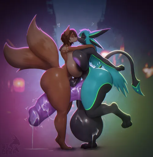 Passionate kiss [starzonedeep] by Massive-Hearing-5000