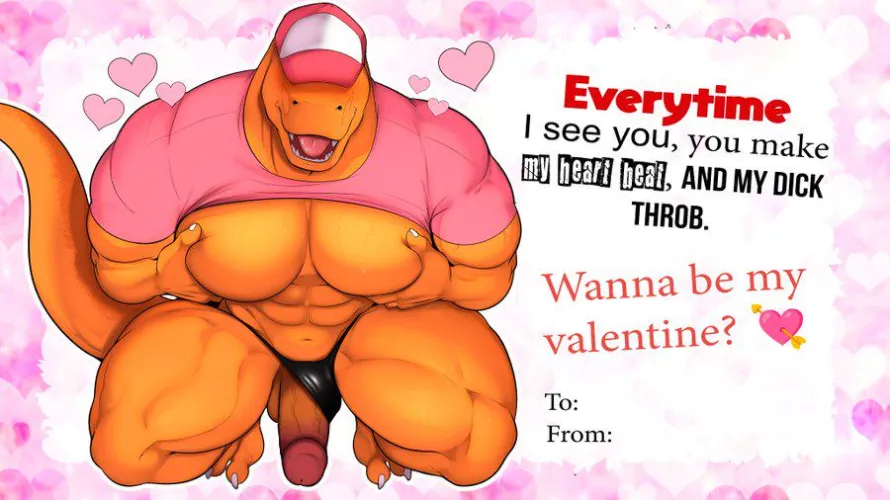 Paul decided to make his own Valentine card! What do you think?~ (artist: Zourik_) by Normal_Equivalent_11