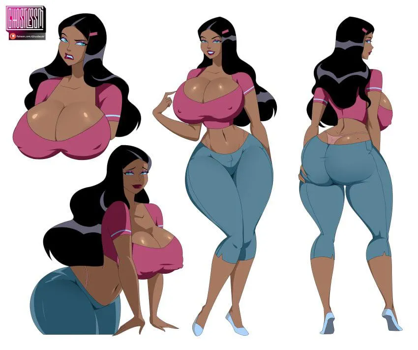 Paulina just posing in the style of BTAS (all characters are 18+) posted by SuitApprehensive