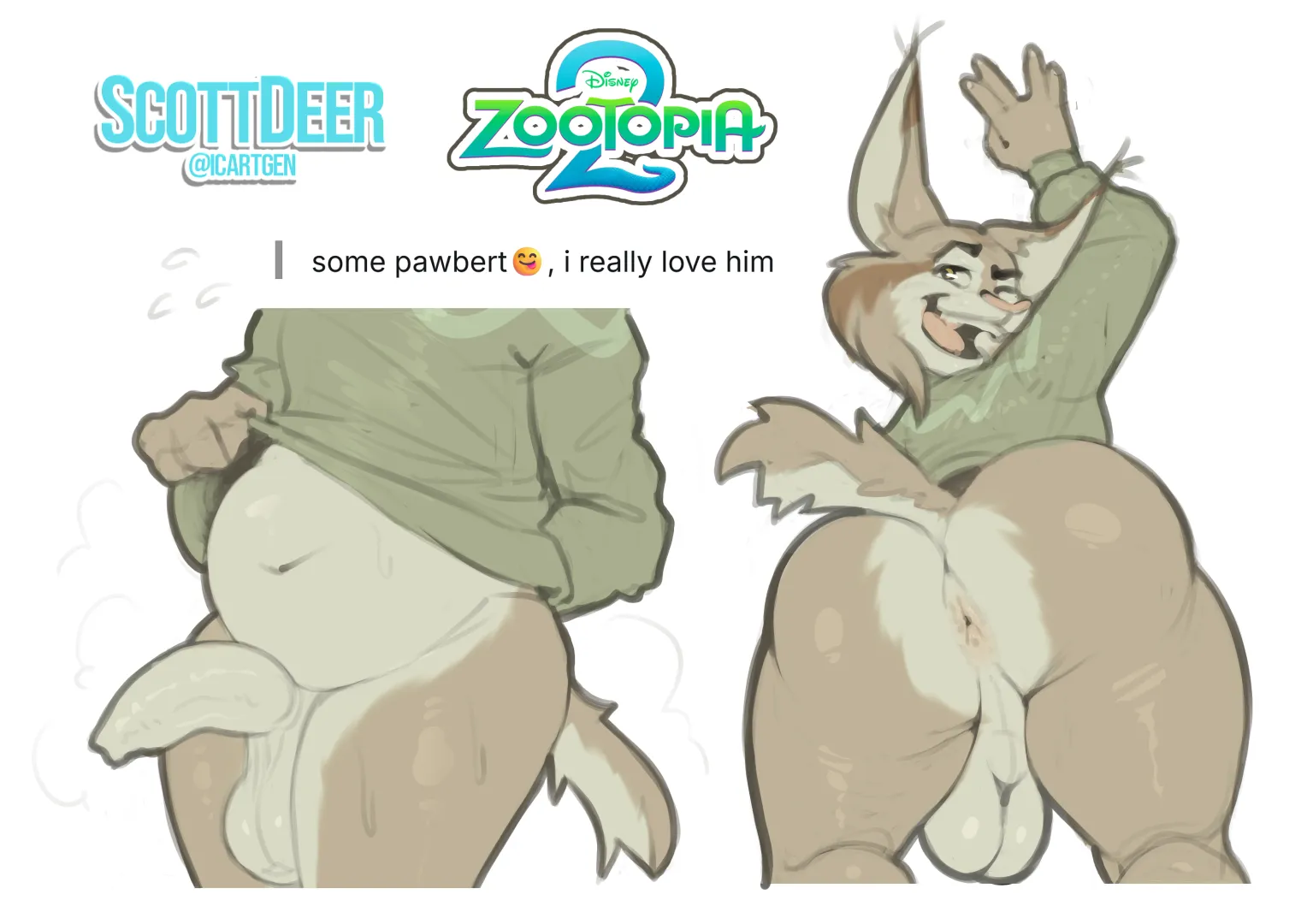  PAWBERT ✅ (scottdeer) [M] posted by Olive-The-Otter