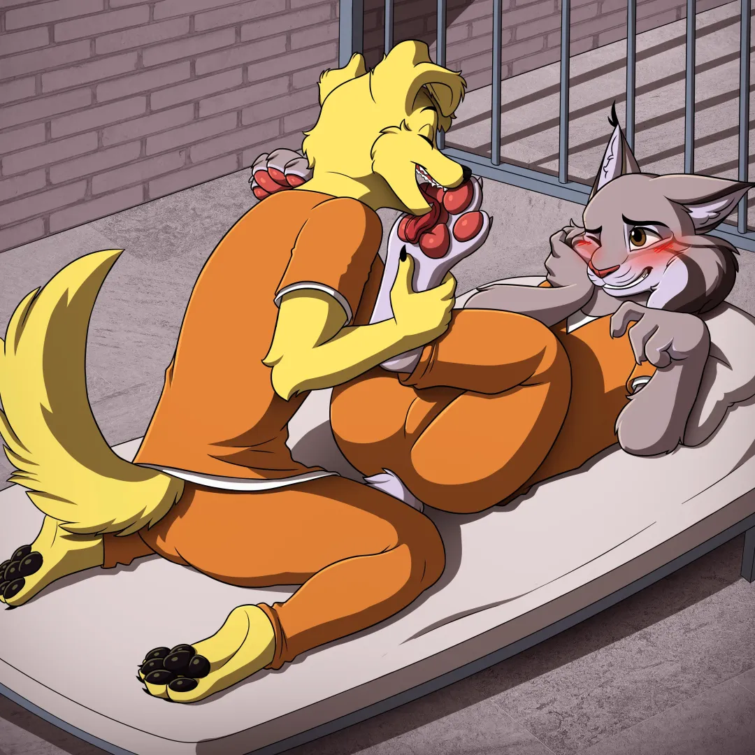 Pawbert's Paws~ [M] (HinzenArt) posted by ThinkerDoggo