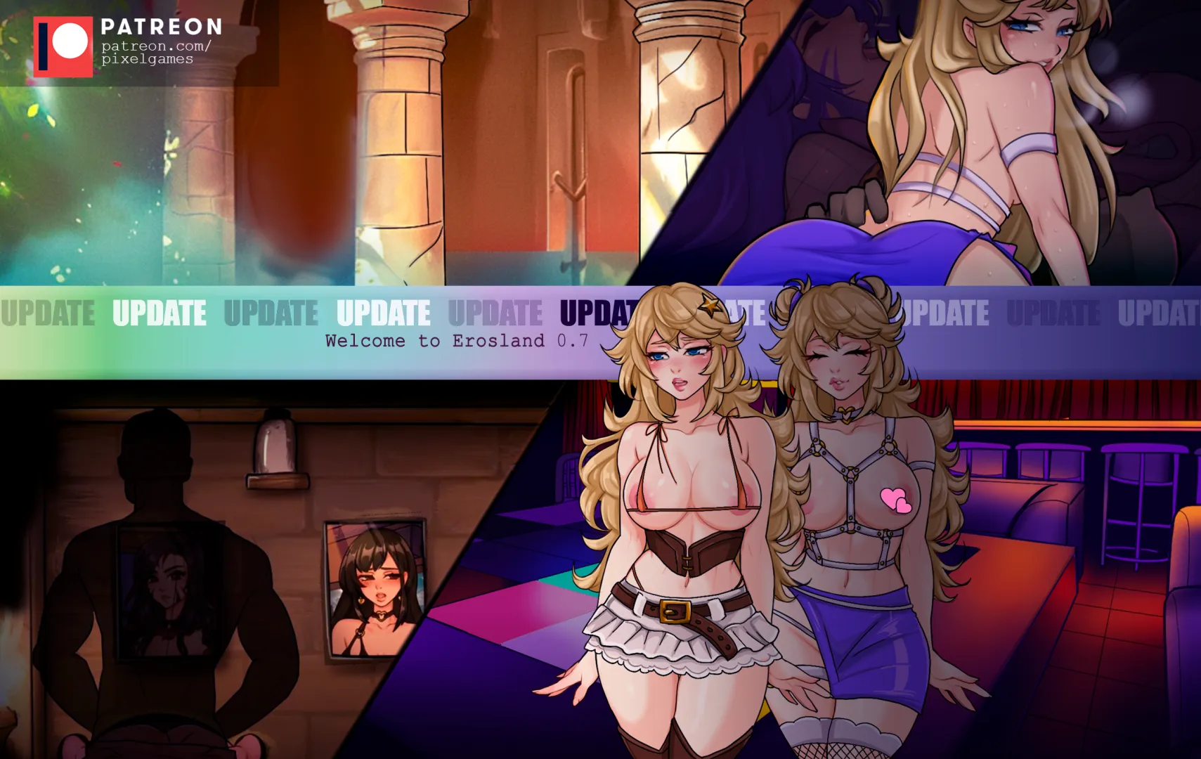 Peach may be enjoying her stay a little too much... (PixelGames) [Welcome to Erosland] posted by Soan9