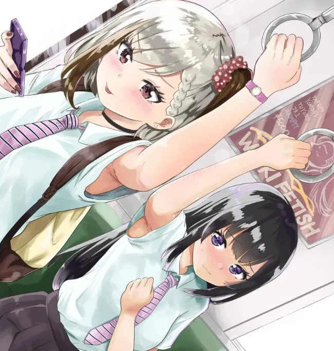 Peaking on the train posted by niyasimp