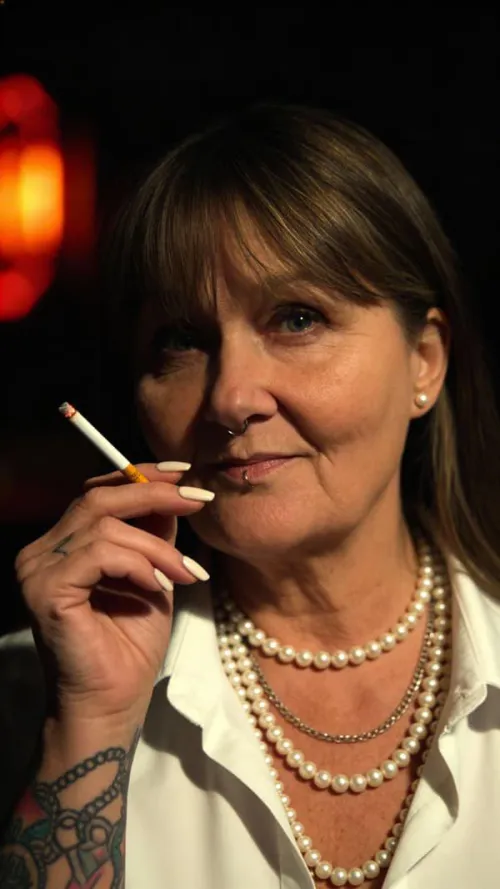 Pearl Necklace by Clairedelune2012