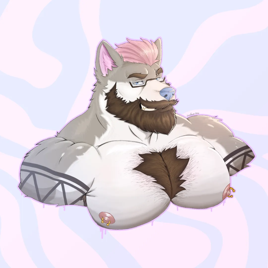 Pecs~ (Art by me @Mr.Donut_Arts) posted by YouthTechnical1073
