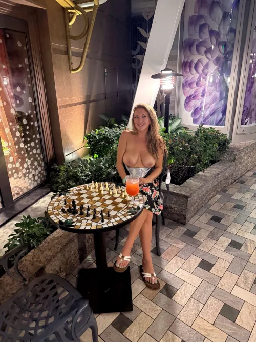 Peek a boobs Cruise ship style by Sasha_jo94