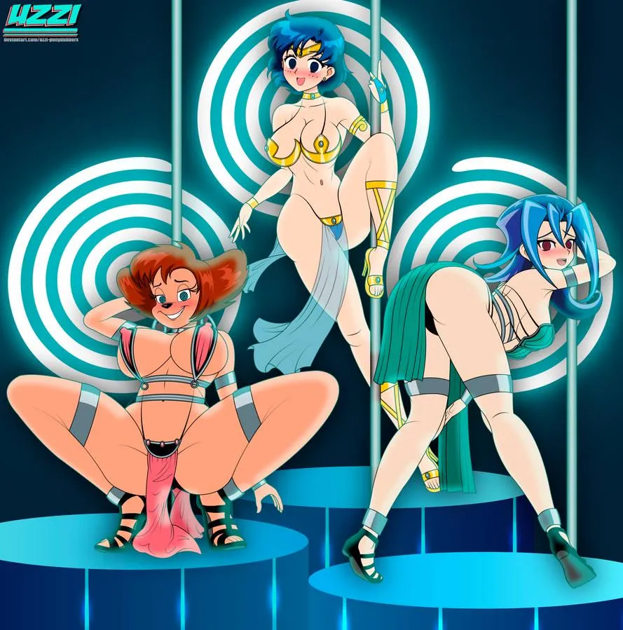 Peg Pete, Sailor Mercury, Rio Kastle posted by Any-Weight1782
