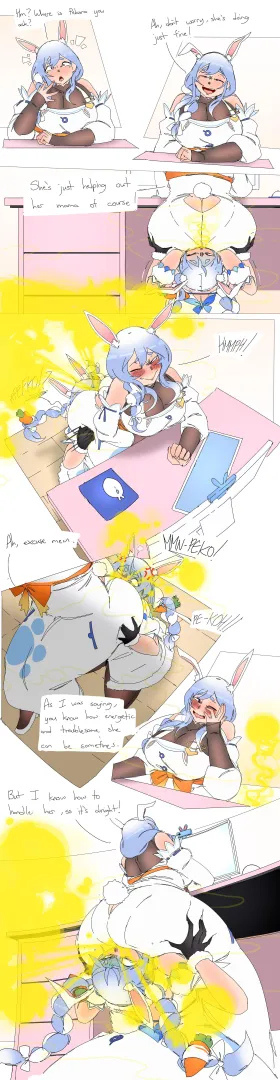 Pekora's mom chatbot posted by GameHeitor16