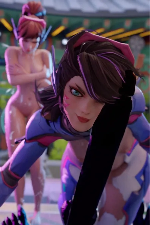 Peni steals Dva Clothes~ (ShockMommy_) by No_Feature1220