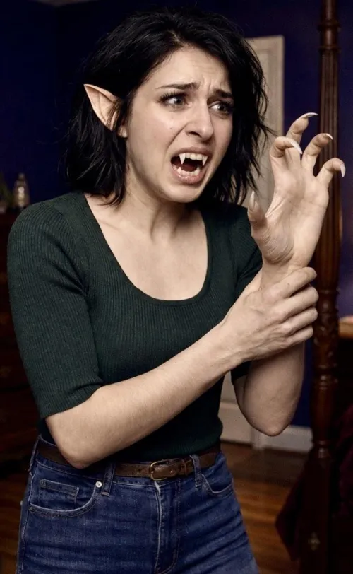 Penny’s Spontaneous Transformation by FeralFemales