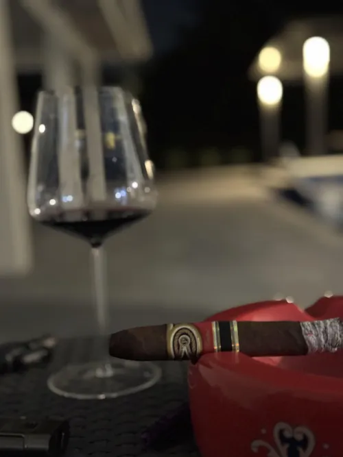 Perdomo 20th Sun Grown Torpedo with 2017 Heitz Trailside by neek555