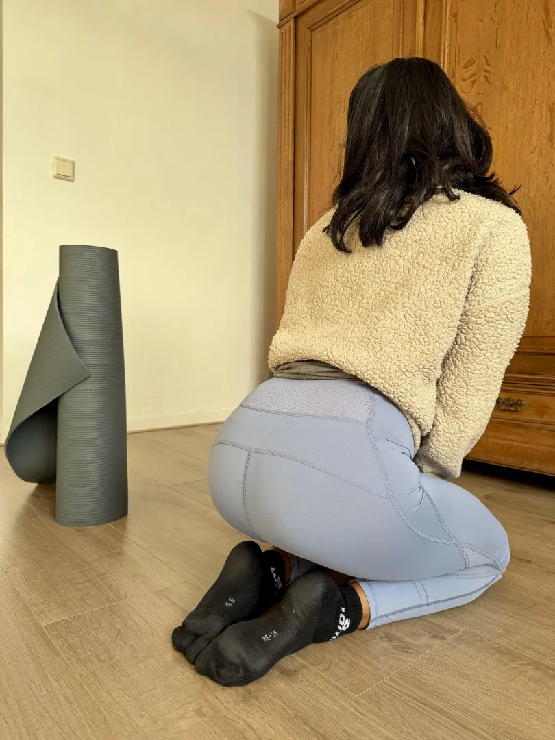 Perfectly sweaty after yoga posted by isa_stillsinning