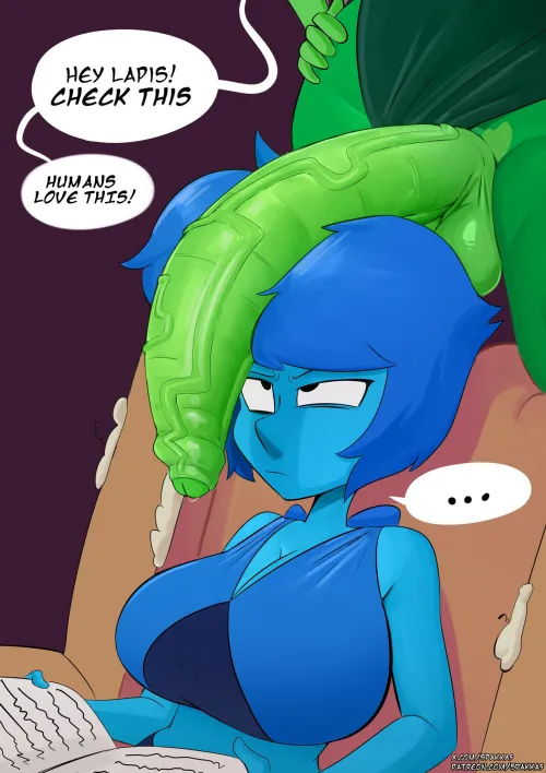 Peridot wants to show something (by @spakka5) by Goonmori_